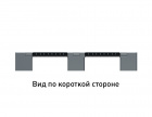 Поддон сплошной пластиковый 1200х1000х150 на 3-х полозьях  - фото 4 предпросмотра